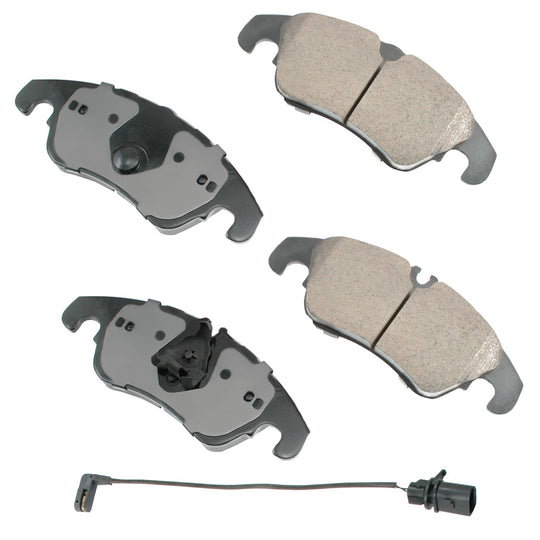 EUR1322A Euro Ultra Premium Ceramic Disc Brake Pad Set Akebono Canada