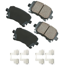 Load image into Gallery viewer, EUR1348A Euro Ultra Premium Ceramic Disc Brake Pad Set Akebono Canada