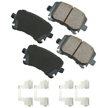 Load image into Gallery viewer, EUR1348B Euro Ultra Premium Ceramic Disc Brake Pad Set Akebono Canada