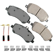 Load image into Gallery viewer, EUR1406 Euro Ultra Premium Ceramic Disc Brake Pad Set Akebono Canada