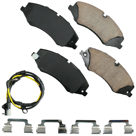 EUR1479B Euro Ultra Premium Ceramic Disc Brake Pad Set Akebono Canada