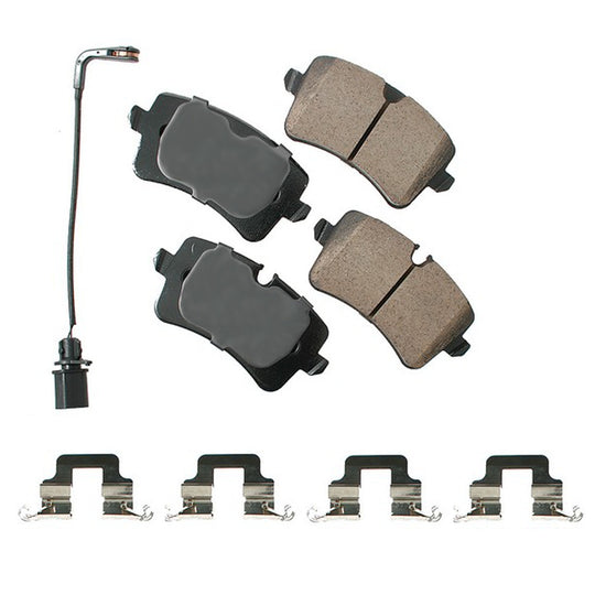 EUR1547 Euro Ultra Premium Ceramic Disc Brake Pad Set Akebono Canada