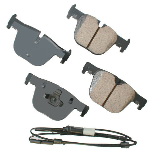 EUR1610 Euro Ultra Premium Ceramic Disc Brake Pad Set Akebono Canada