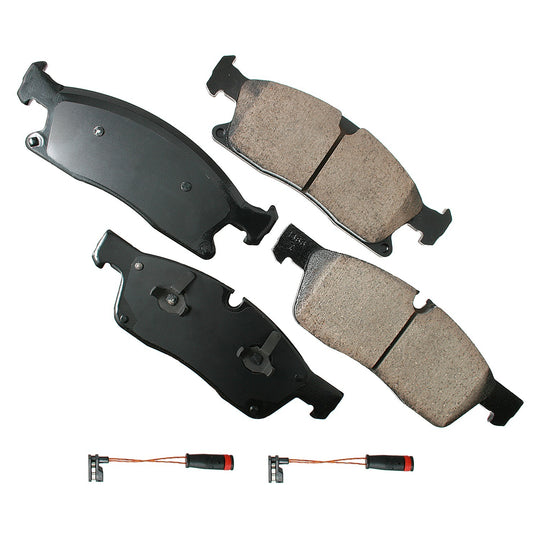 EUR1629 Euro Ultra Premium Ceramic Disc Brake Pad Set Akebono Canada