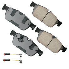 Charger l'image dans la galerie, EUR1636 Euro Ultra Premium Ceramic Disc Brake Pad Set Akebono Canada