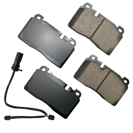 EUR1663A Euro Ultra Premium Ceramic Disc Brake Pad Set Akebono Canada