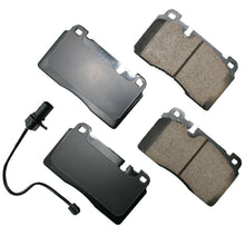 Load image into Gallery viewer, EUR1663 Euro Ultra Premium Ceramic Disc Brake Pad Set Akebono Canada
