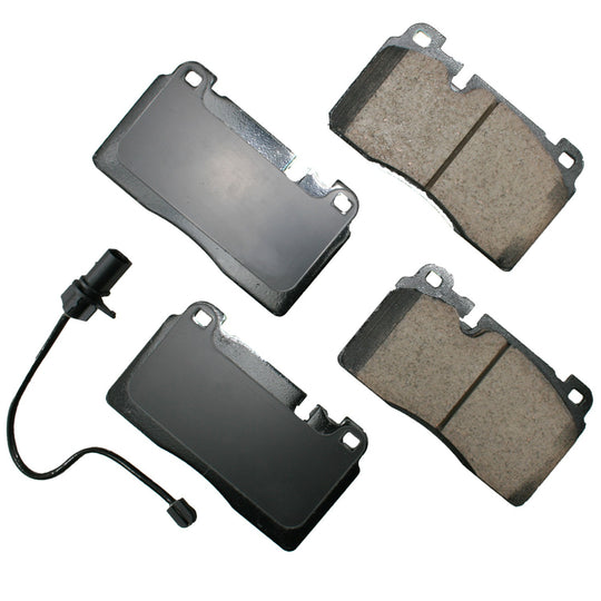 EUR1663 Euro Ultra Premium Ceramic Disc Brake Pad Set Akebono Canada