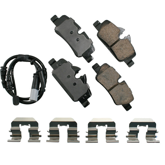 EUR1800 Euro Ultra Premium Ceramic Disc Brake Pad Set Akebono Canada