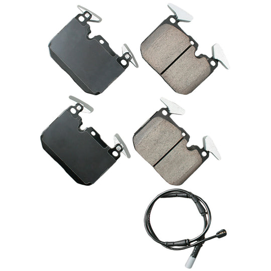 EUR1880 Euro Ultra Premium Ceramic Disc Brake Pad Set Akebono Canada