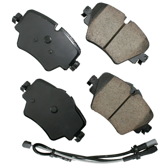 EUR1892 Euro Ultra Premium Ceramic Disc Brake Pad Set Akebono Canada