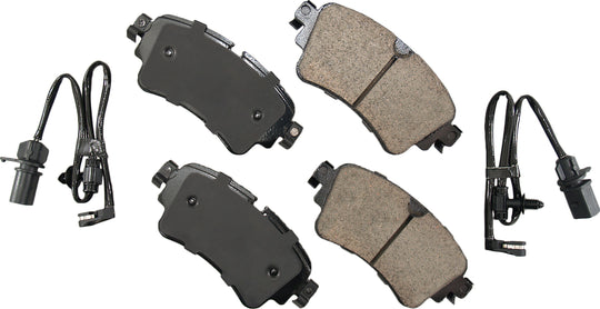 EUR1898A Euro Ultra Premium Ceramic Disc Brake Pad Set Akebono Canada
