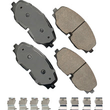 Charger l'image dans la galerie, EUR2074 Euro Ultra Premium Ceramic Disc Brake Pad Set Akebono Canada