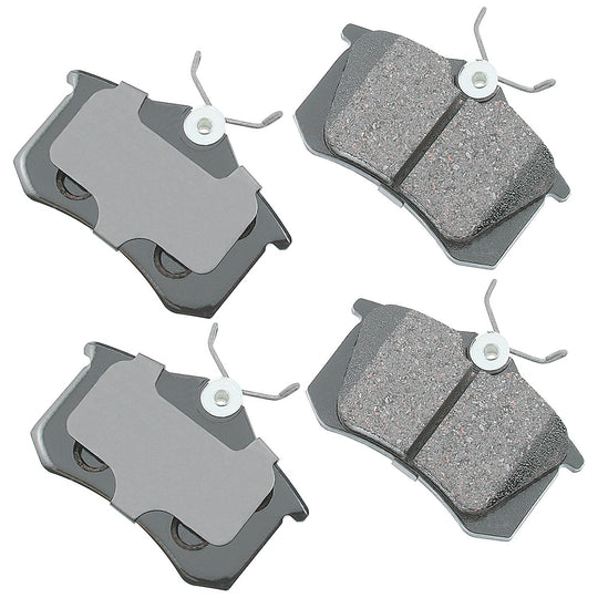 EUR340 Euro Ultra Premium Ceramic Disc Brake Pad Set Akebono Canada