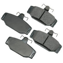 Load image into Gallery viewer, EUR391 Euro Ultra Premium Ceramic Disc Brake Pad Set Akebono Canada