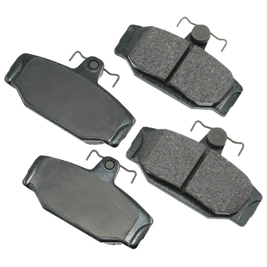 EUR391 Euro Ultra Premium Ceramic Disc Brake Pad Set Akebono Canada