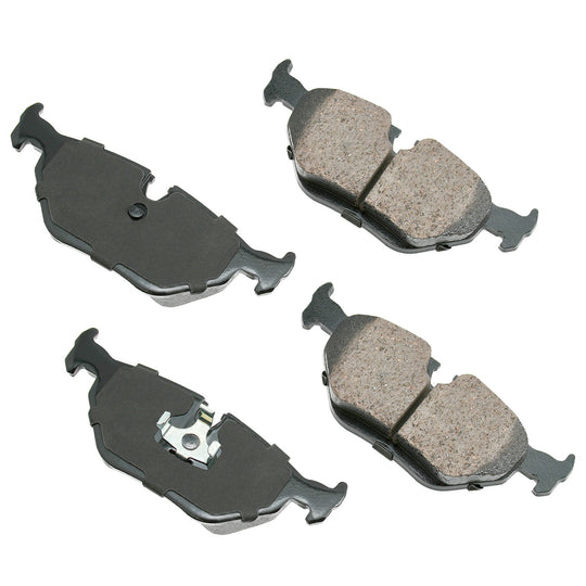 EUR396A Euro Ultra Premium Ceramic Disc Brake Pad Set Akebono Canada
