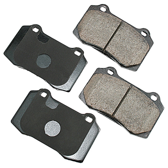 EUR592 Euro Ultra Premium Ceramic Disc Brake Pad Set Akebono Canada