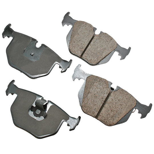 EUR683 Euro Ultra Premium Ceramic Disc Brake Pad Set Akebono Canada