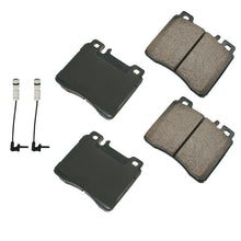 Load image into Gallery viewer, EUR689 Euro Ultra Premium Ceramic Disc Brake Pad Set Akebono Canada