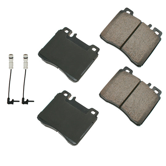 EUR689 Euro Ultra Premium Ceramic Disc Brake Pad Set Akebono Canada