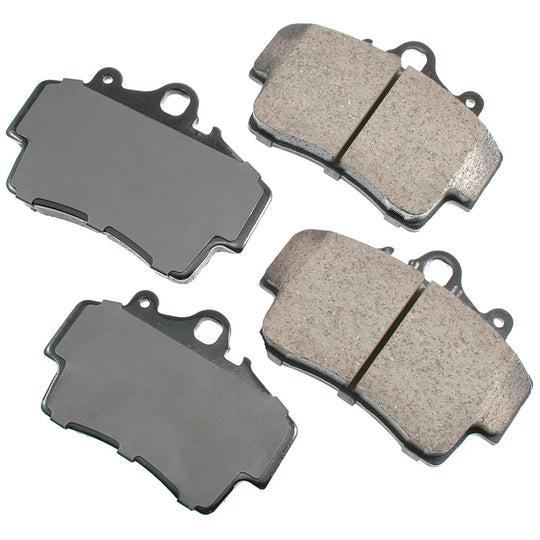 EUR737 Euro Ultra Premium Ceramic Disc Brake Pad Set Akebono Canada
