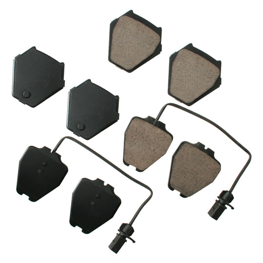 EUR839 Euro Ultra Premium Ceramic Disc Brake Pad Set Akebono Canada