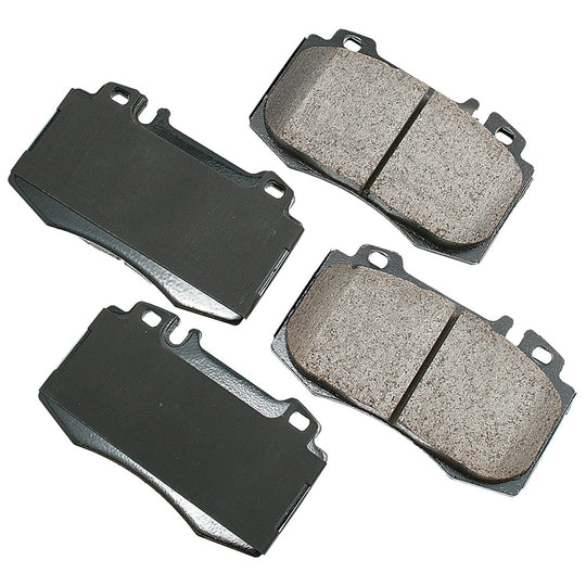 EUR847 Euro Ultra Premium Ceramic Disc Brake Pad Set Akebono Canada
