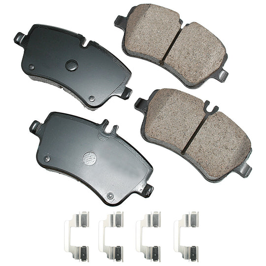 EUR872A Euro Ultra Premium Ceramic Disc Brake Pad Set Akebono Canada