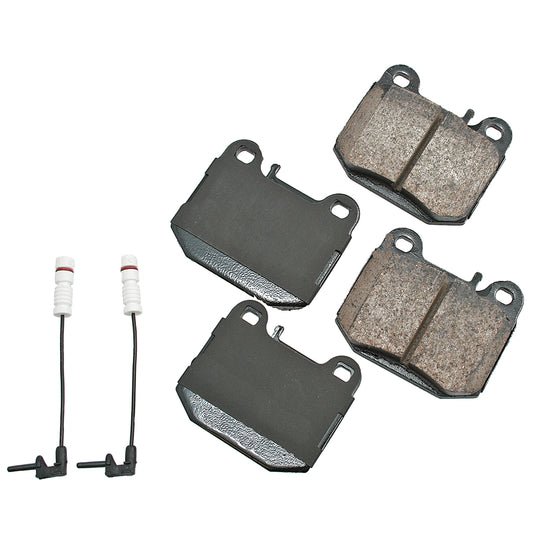 EUR874 Euro Ultra Premium Ceramic Disc Brake Pad Set Akebono Canada