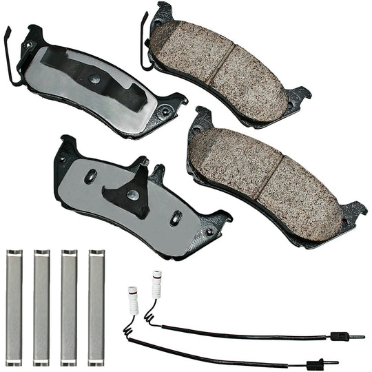 EUR875 Euro Ultra Premium Ceramic Disc Brake Pad Set Akebono Canada