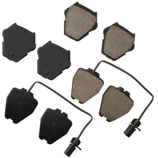 EUR912 Euro Ultra Premium Ceramic Disc Brake Pad Set Akebono Canada