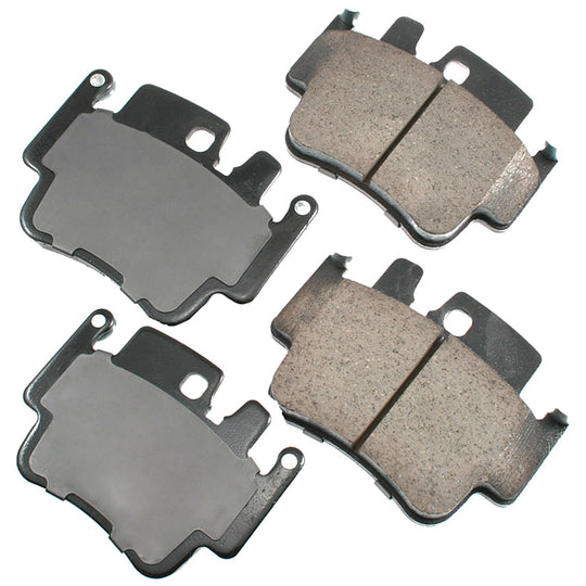 EUR917 Euro Ultra Premium Ceramic Disc Brake Pad Set Akebono Canada