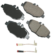 Charger l'image dans la galerie, EUR987 Euro Ultra Premium Ceramic Disc Brake Pad Set Akebono Canada