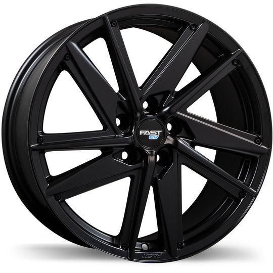 FE01N-2085-65BT+45C661 - Fast Wheels EV01 20X8.5 5X114.3 45mm Satin Black - Fast Wheels Wheels Canada