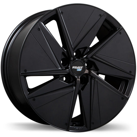 FE01E(+)-1985-65BT+40C641 - Fast Wheels EV01(+) 19X8.5 5X114.3 40mm Satin Black - Fast Wheels Wheels Canada