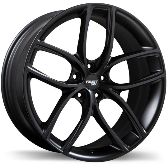 FE04-1995-65BT+35C701 - Fast Wheels EV04 19X9.5 5X114.3 35mm Satin Black - Fast Wheels Wheels Canada
