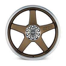 Charger l'image dans la galerie, 446-875-0238ZP - Enkei EV5 18X7.5 5X100 / 5X114.3 38mm Matte Bronze With Machined Lip - Enkei Wheels Canada