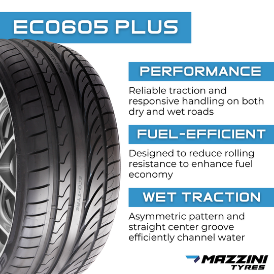 MZ2155517EP-4PK 215/55R17 Mazzini Eco605 Plus 98W - 4 Pack Mazzini Tires Canada