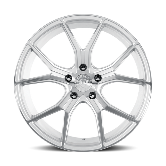 ELEMENT-98554GSF - Dolce Performance Element 19X8.5 5X114.3 ET 35mm Gloss Silver Machined Face - Dolce Performance Wheels Canada