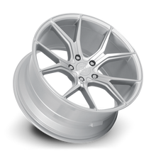 Load image into Gallery viewer, ELEMENT-99552GSF - Dolce Performance Element 19X9.5 5X112 ET 40mm Gloss Silver Machined Face - Dolce Performance Wheels Canada