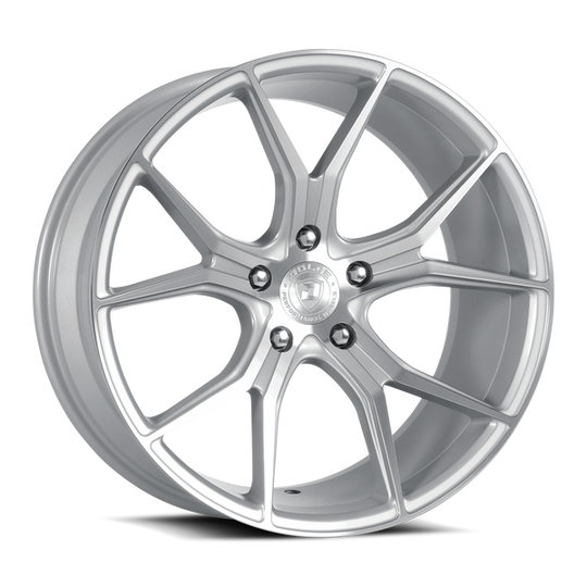 ELEMENT-99554GSF - Dolce Performance Element 19X9.5 5X114.3 ET 40mm Gloss Silver Machined Face - Dolce Performance Wheels Canada