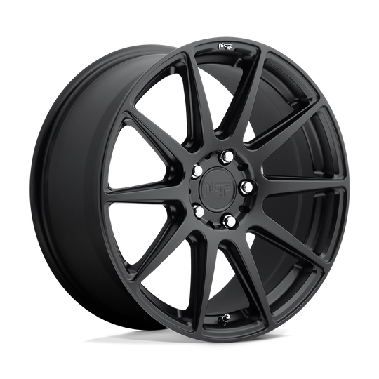 M147198521+35 - Niche M147 Essen 19X8.5 5X120  35mm Matte Black - Niche Wheels Canada