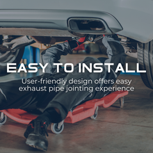 Load image into Gallery viewer, KJ200ID 2" ID Stainless Exhaust Flat Repair Flange Kit Tectonic Automotive Accessories