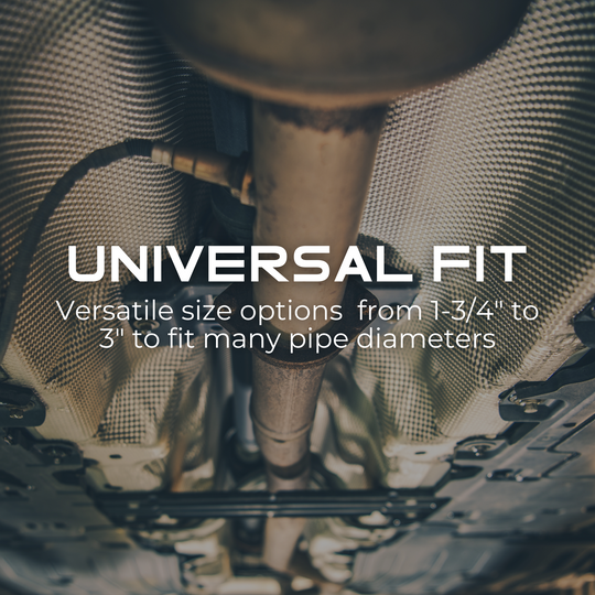 KJ134OD 1 3/4" OD Stainless Exhaust Flat Repair Flange Kit Tectonic Automotive Accessories