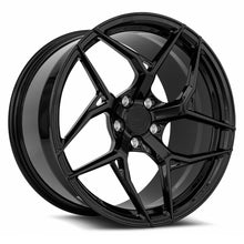 Charger l'image dans la galerie, FF1020A152048L - MRR Forged F10 20X11 5X120 48MM Gloss Black For Corvette C8 Use Front FF10198552038L - MRR Wheels Canada