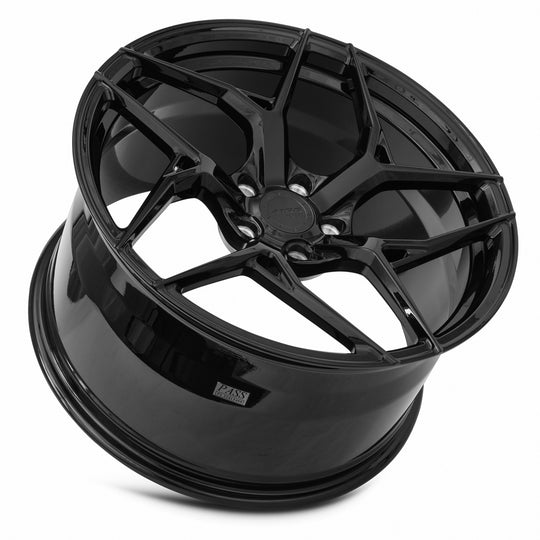 FF1020A152048L - MRR Forged F10 20X11 5X120 48MM Gloss Black For Corvette C8 Use Front FF10198552038L - MRR Wheels Canada