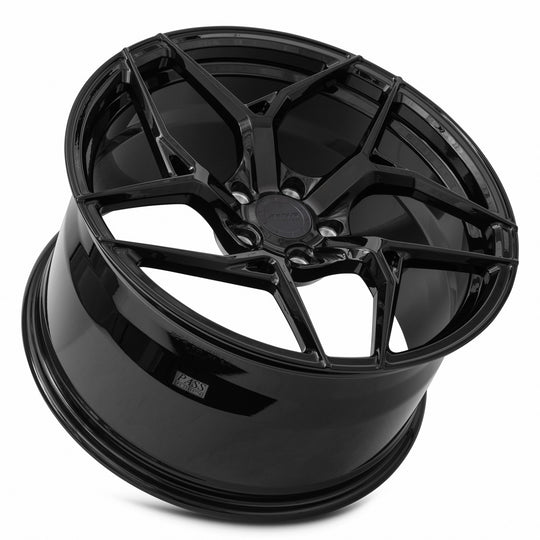 FF1020A152048R - MRR Forged F10 20X11 5X120 48MM Gloss Black For Corvette C8 Use Front FF10198552038R - MRR Wheels Canada