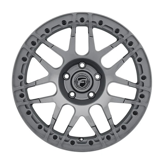 F28370067P50 - Forgestar F14 Beadlock 17X10 5X114.3 ET 50mm Gloss Anthracite - Forgestar Wheels Canada