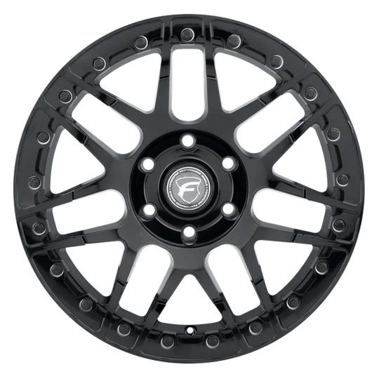 F28170089P42 - Forgestar F14 Beadlock 17X10 6X135 ET 42mm Gloss Black - Forgestar Wheels Canada